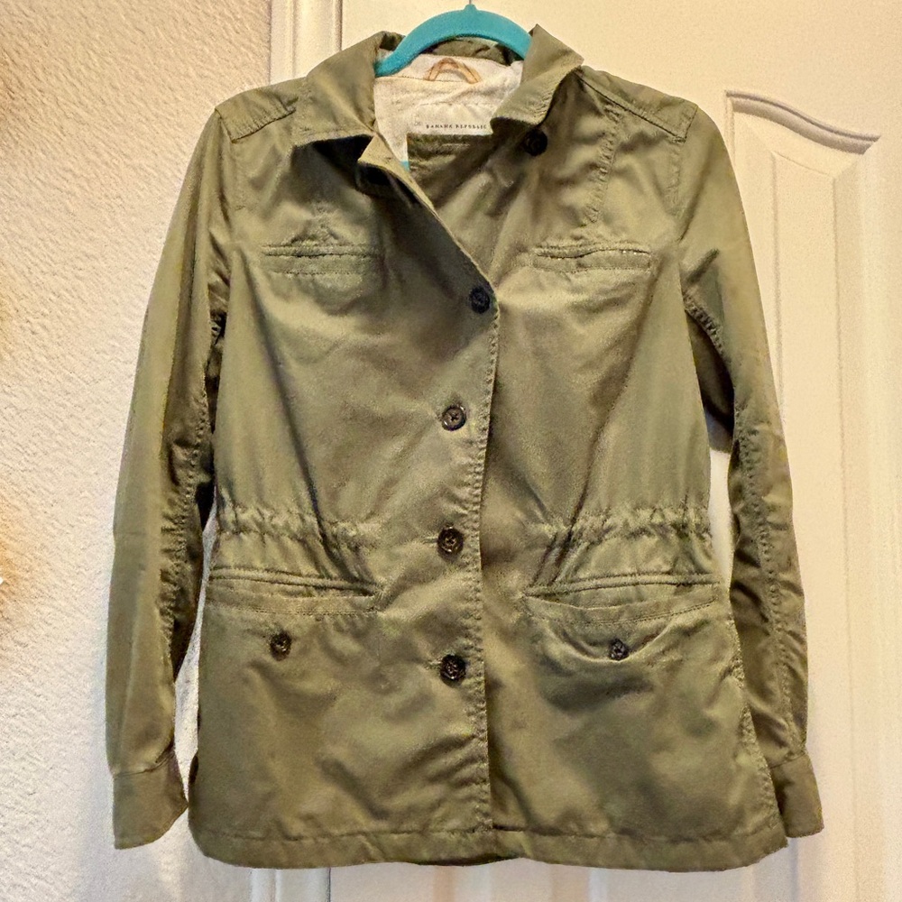Banana Republic Olive Green Women's Jacket